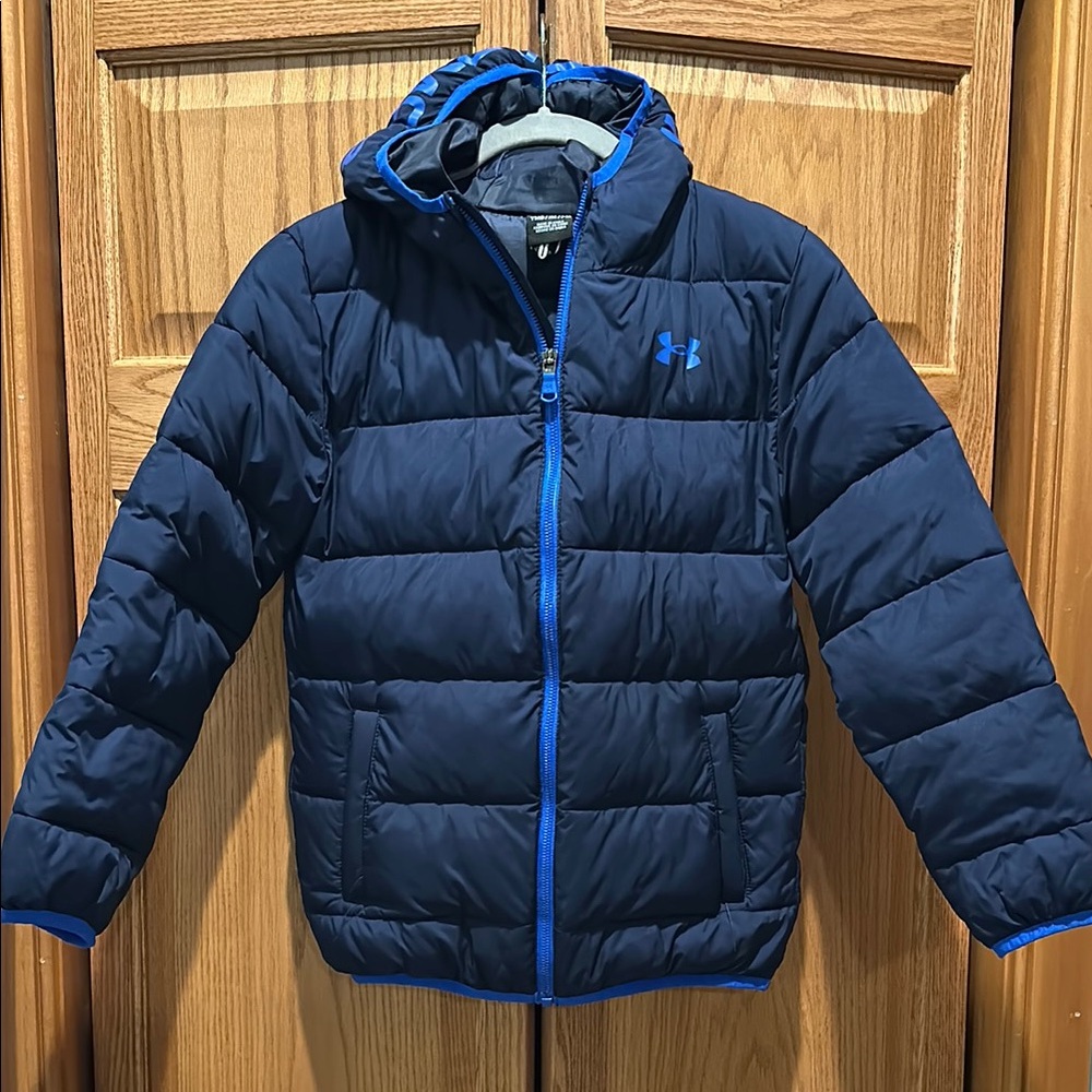 Under Armour Kids' Blue Puffer Jacket